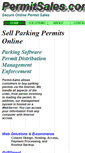 Mobile Screenshot of permit-sales.com